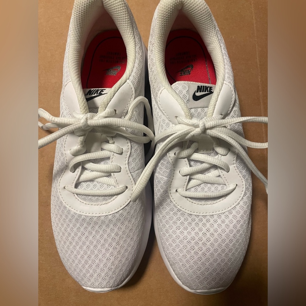 Nike White Mesh Sneakers